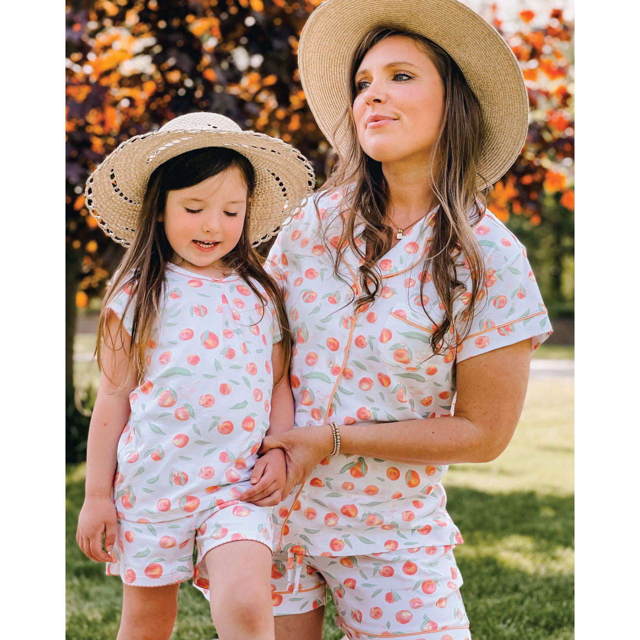 Summer Peaches Women Pajamas- Finest Women Loungewear